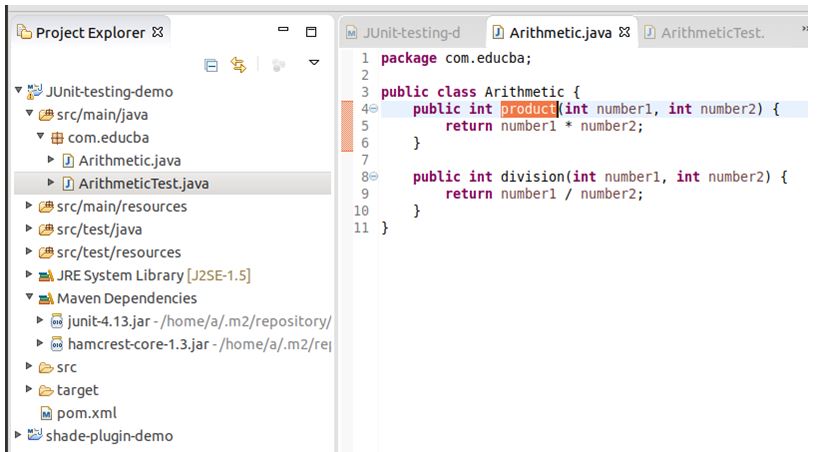 class file should be structured and located