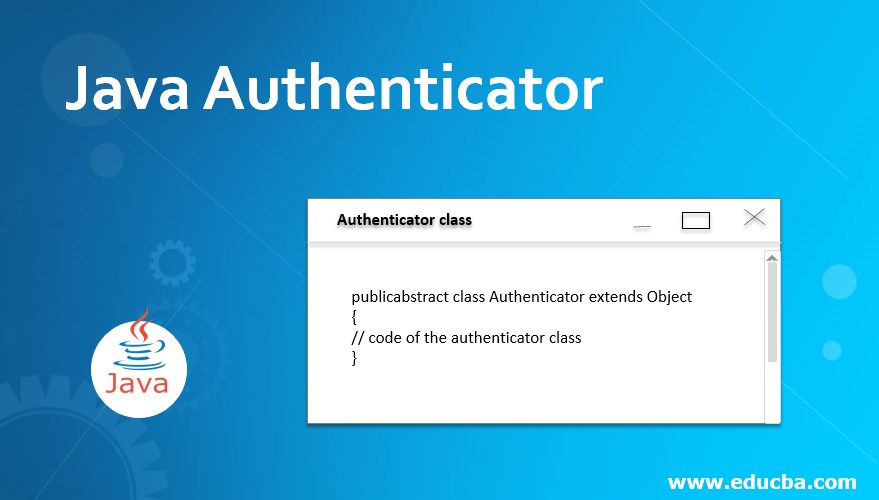 Java Authenticator
