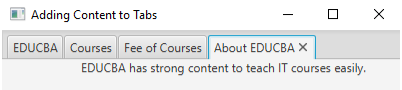 Courses Portal Example 2