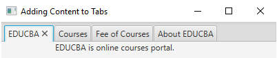 Courses Portal Example 3