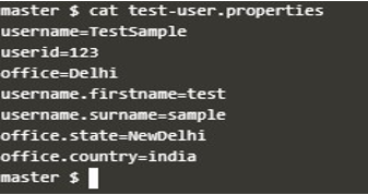 KUBERNETES CONFIGMAP output 2