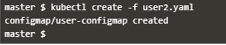 KUBERNETES CONFIGMAP output 6