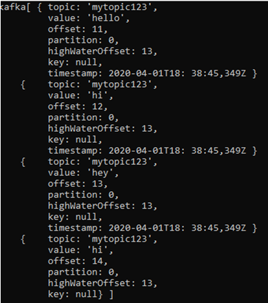 Console Consumer Example 2 Console Consumer Example 2