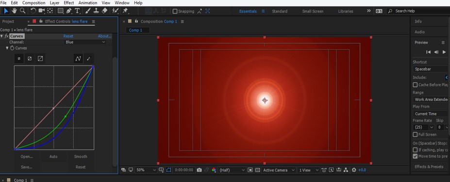 Lens Flare in After Effects - 20 Lens Flare in After Effects - 20
