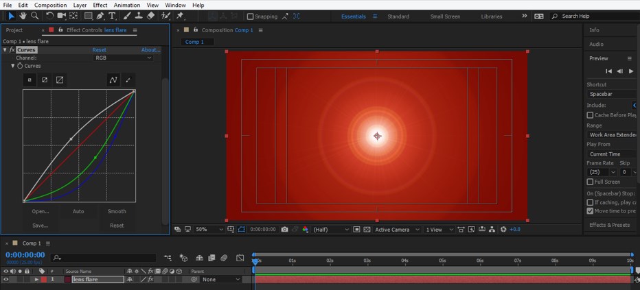 Lens Flare in After Effects - 21