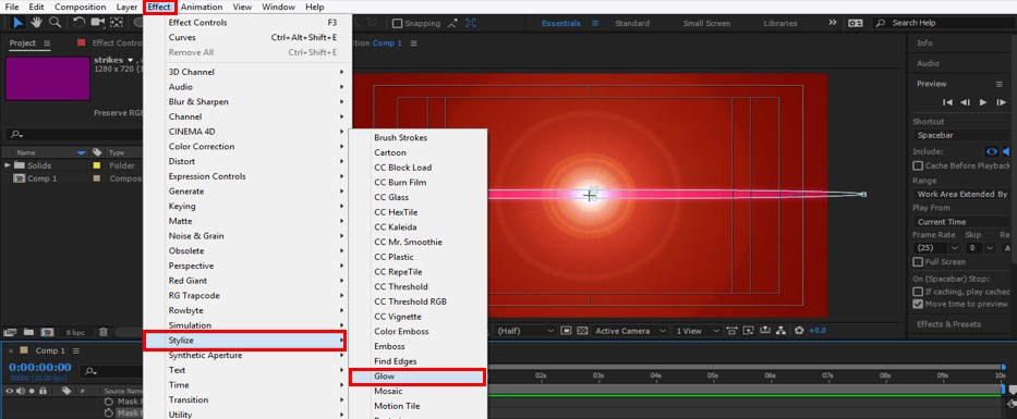 Lens Flare in After Effects - 29