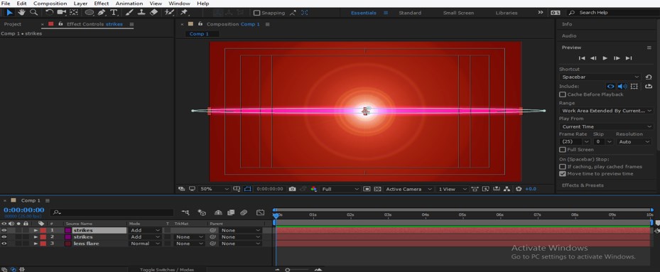 Lens Flare in After Effects - 30 Lens Flare in After Effects - 30