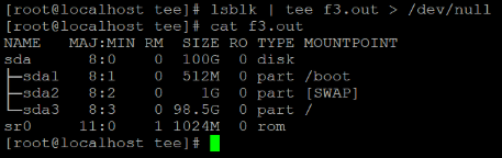 lsblk Example 4 lsblk Example 4