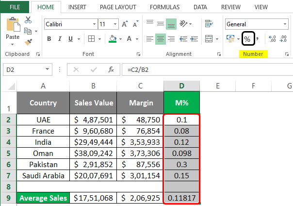 Statistics in Excel 2-4