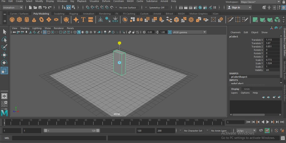 Maya Animation - 7 Maya Animation - 7