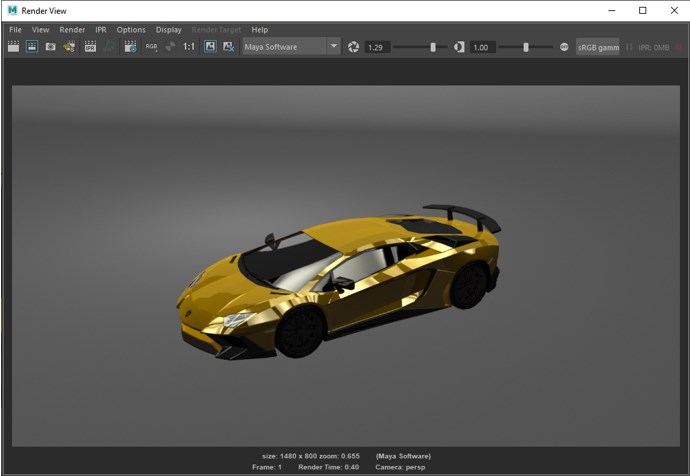 Maya Render Settings - 3 Maya Render Settings - 3