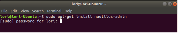 Nautilus Linux output 2