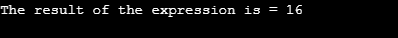 Operator Precedence in C++ - 2