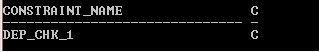 Oracle CHECK Constraint8
