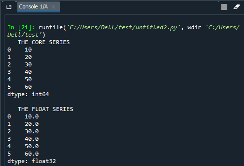 Pandas DataFrame.astype()-1.1 output-1.1