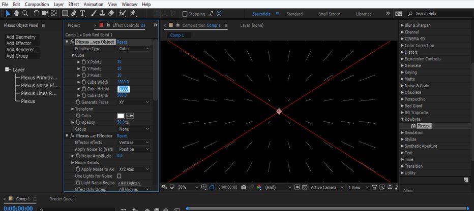 Plexus After Effects - 15