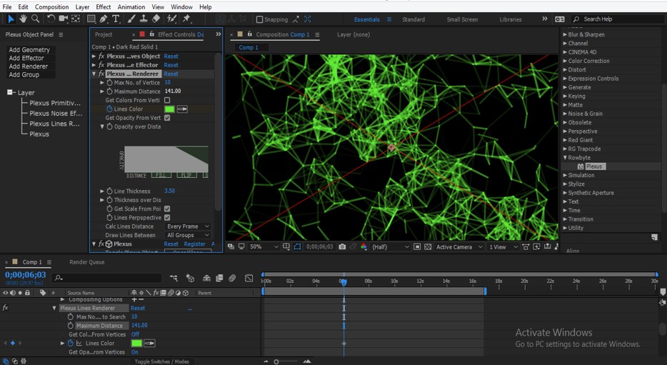 Plexus After Effects - 22