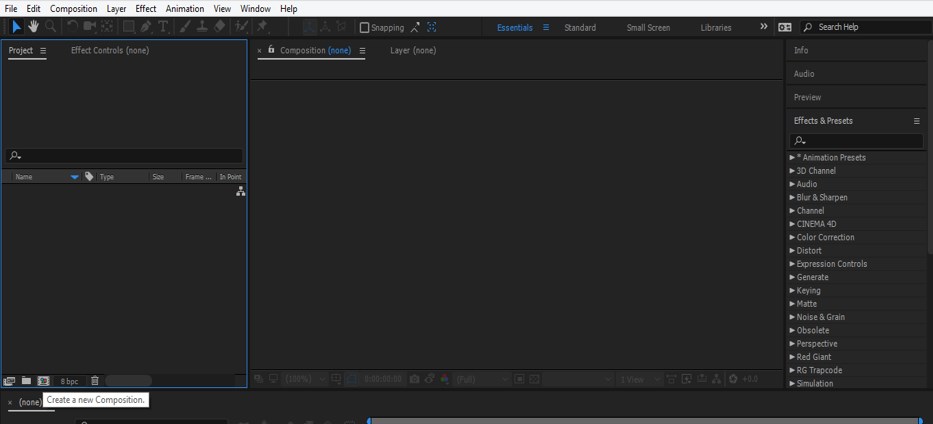 Create new composition