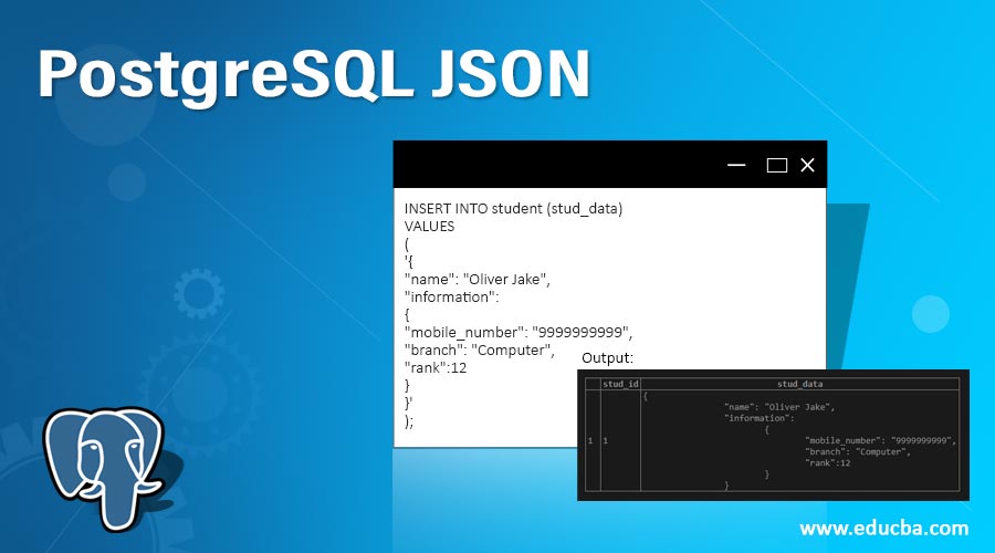 PostgreSQL JSON