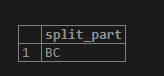 PostgreSQL SPLIT_PART()-3.2 PostgreSQL SPLIT_PART()-3.2