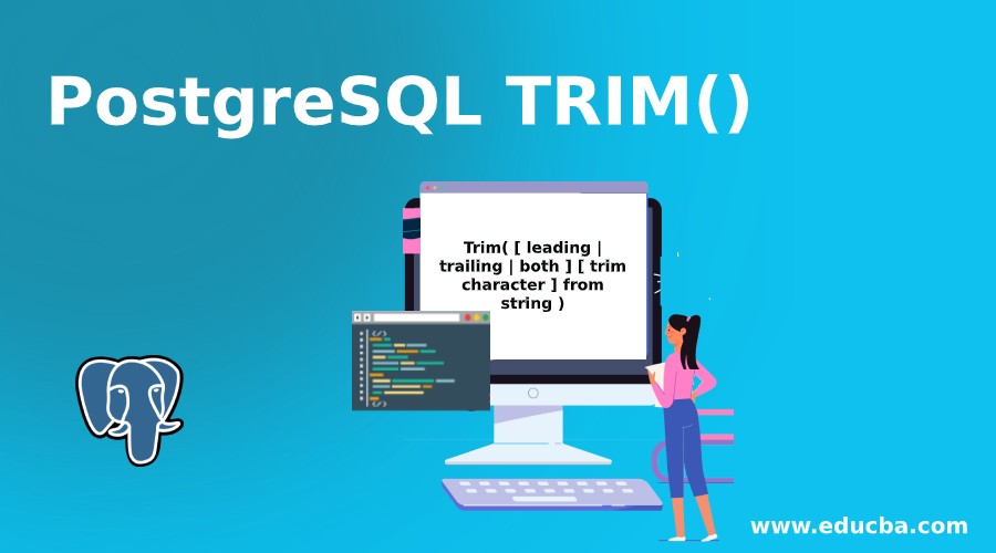 PostgreSQL TRIM()