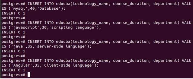 Postgresql Count output 4