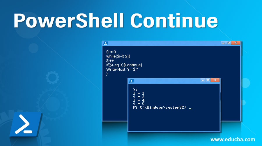 PowerShell Continue