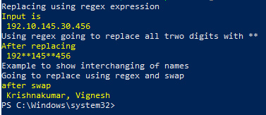 Regex Expression Example 7