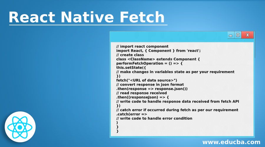 React Native Fetch