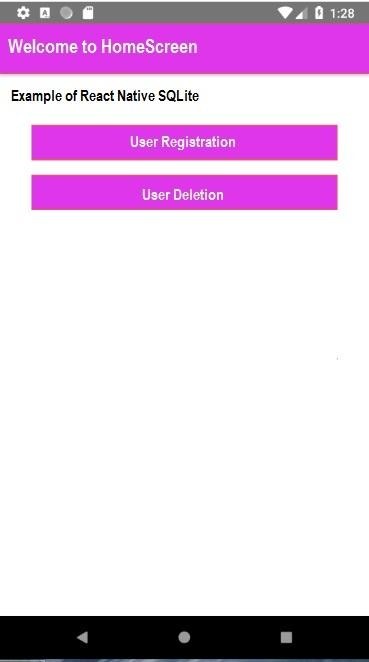 React Native SQLite-1.1