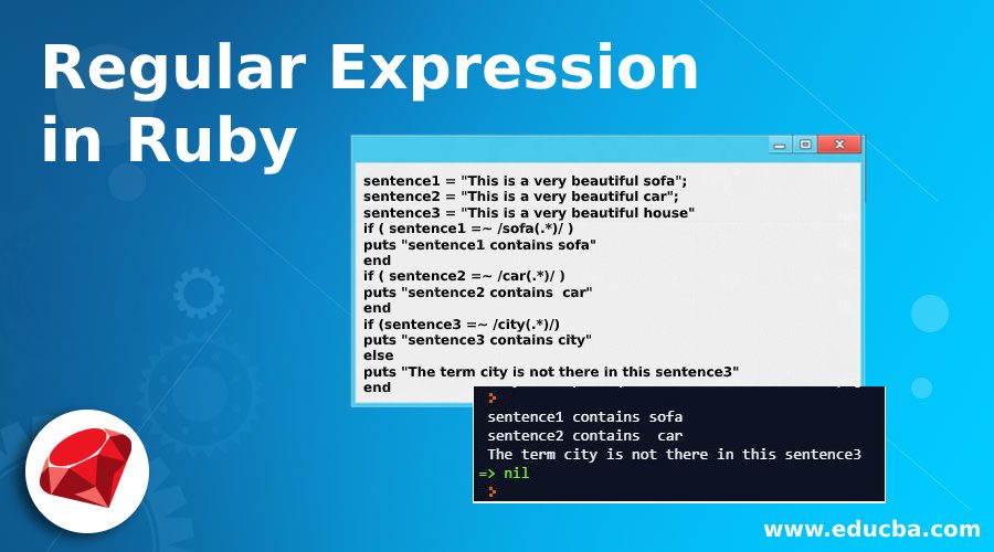 Regular Expression in Ruby