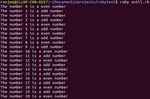 Even and Odd Numbers Example 3