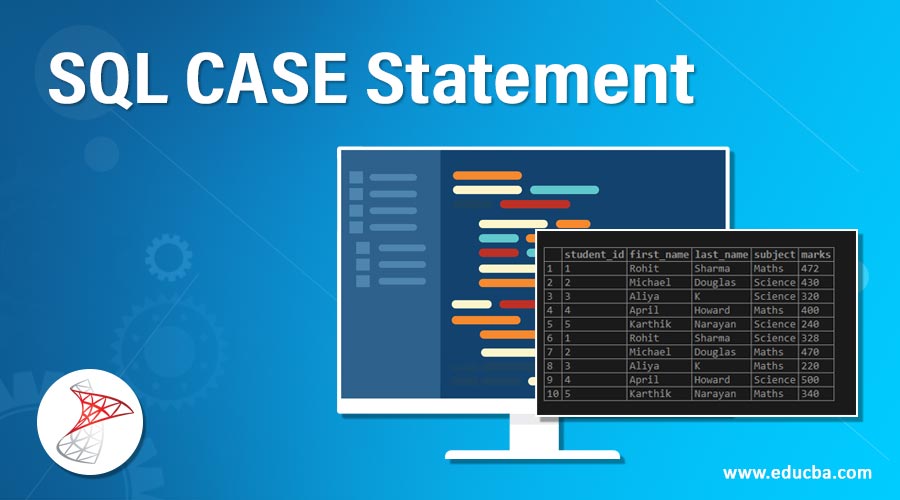 how to write a case statement in sql