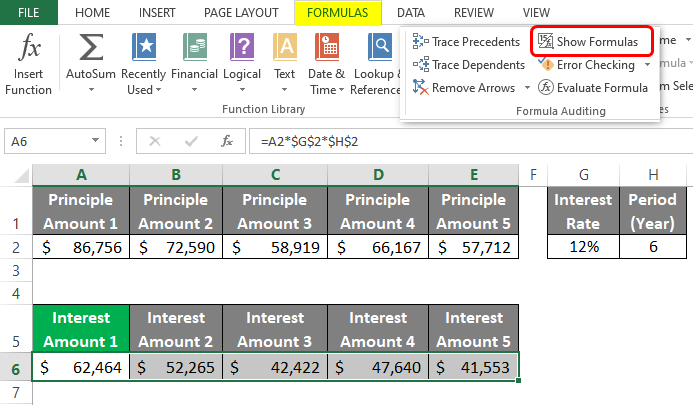 Auditing Tools in Excel 4-1
