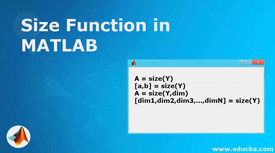 Size Function in MATLAB Size Function in MATLAB