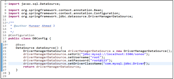 Spring Modules output 3