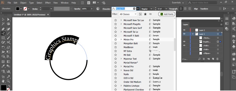 Stamp Effect in Illustrator - 17