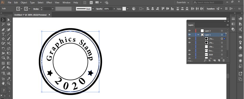 Stamp Effect in Illustrator - 26