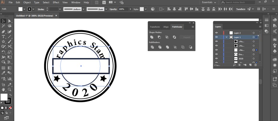 Stamp Effect in Illustrator - 28