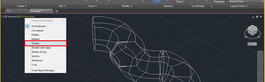 Sweep in AutoCAD - 18