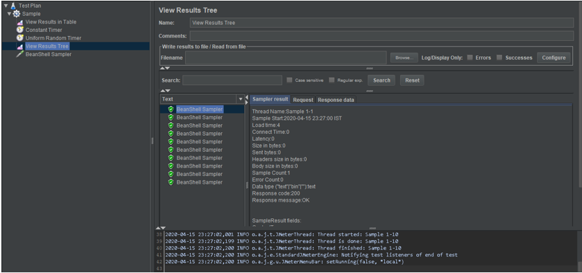 Timers in JMeter-1.1