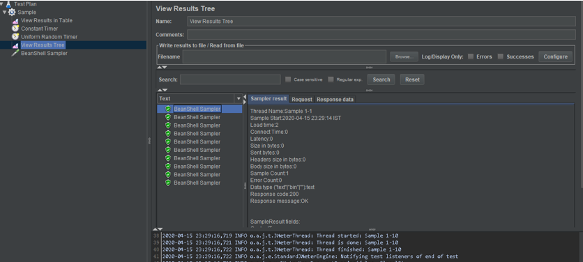 Timers in JMeter-1.3