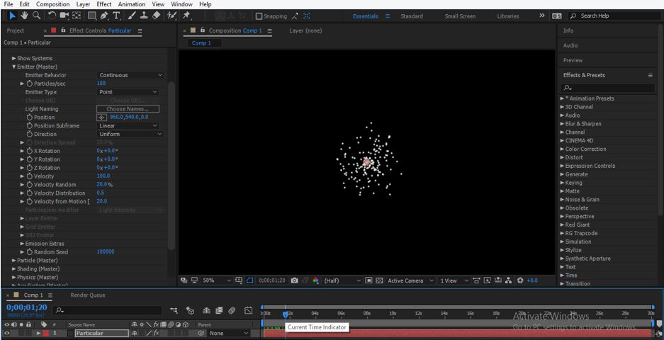 Trapcode in After Effects - 12