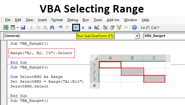 VBA Selecting Range