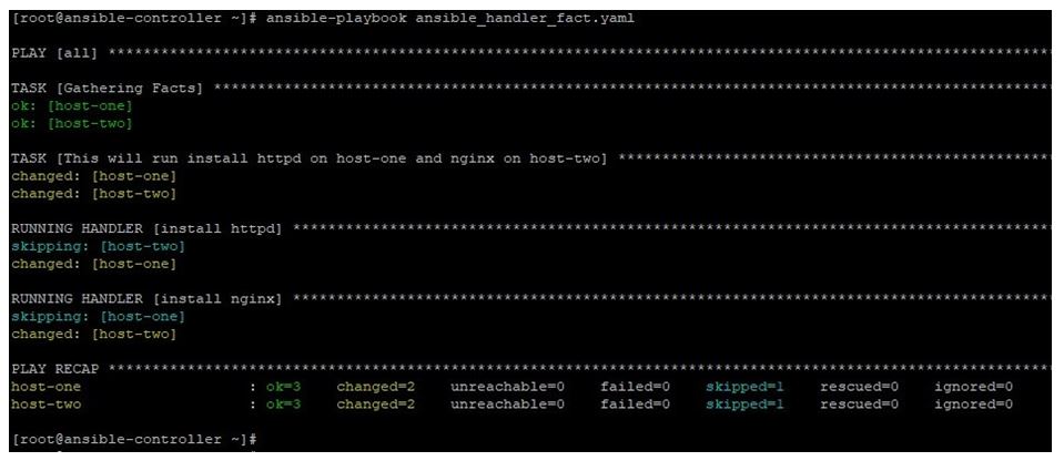 notified the listener topic "web server configuration"