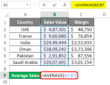 average in excel 1-3 average in excel 1-3