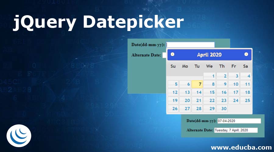jQuery Datepicker jQuery Datepicker