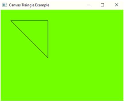 triangle shape