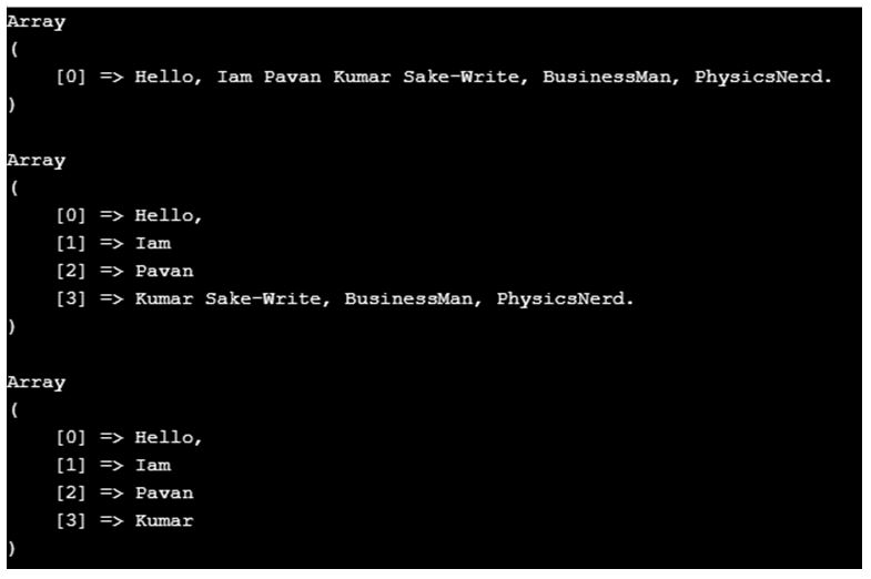 by using different type of integer values