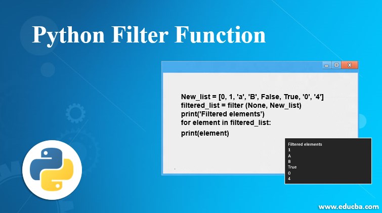 pyhton filter function